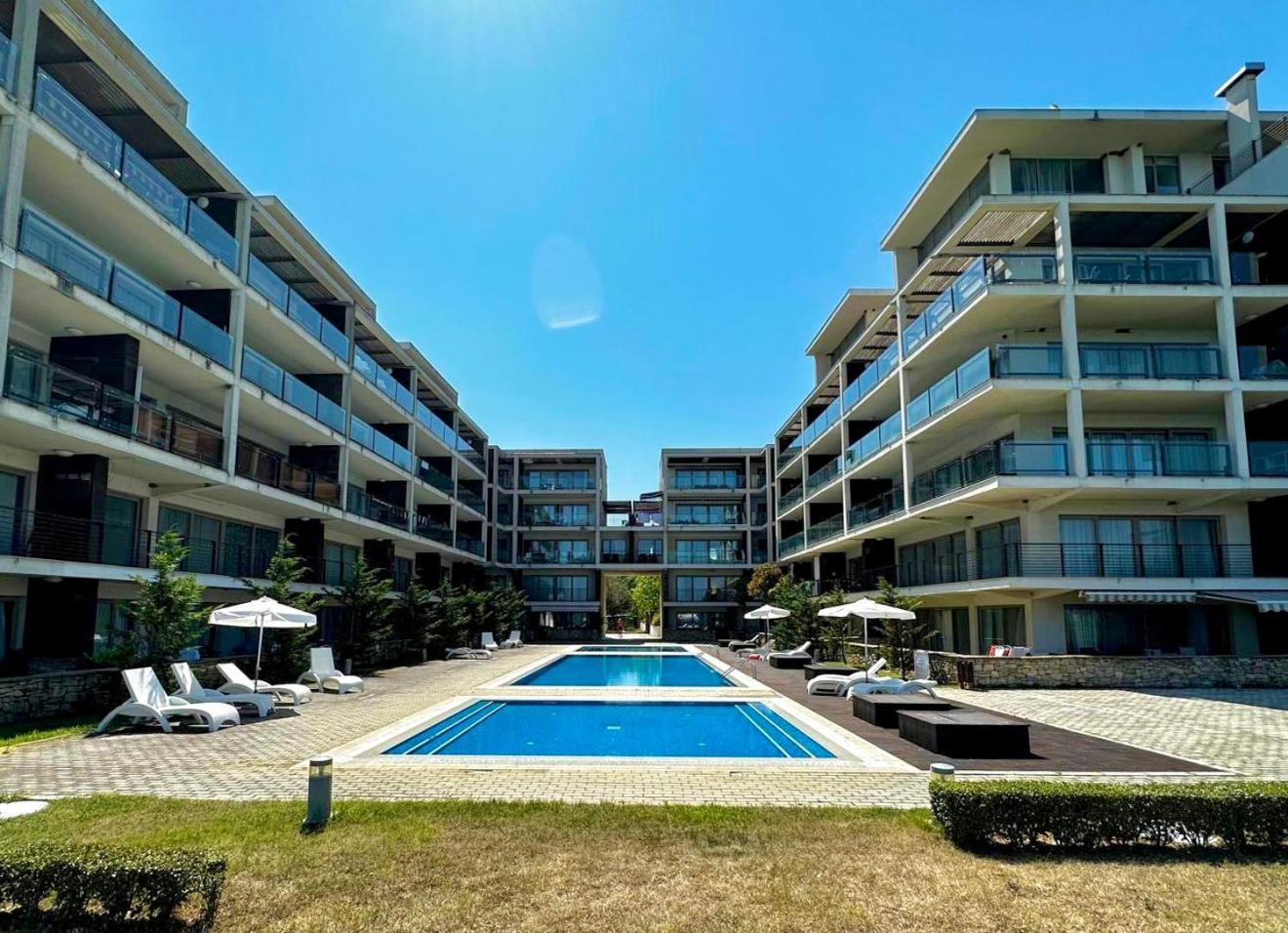 Апартаменты Sea View Penthouse Обзор Экстерьер фото