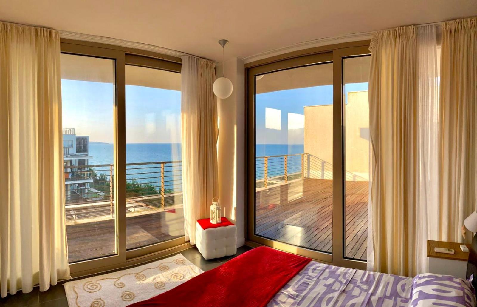 Апартаменты Sea View Penthouse Обзор Экстерьер фото