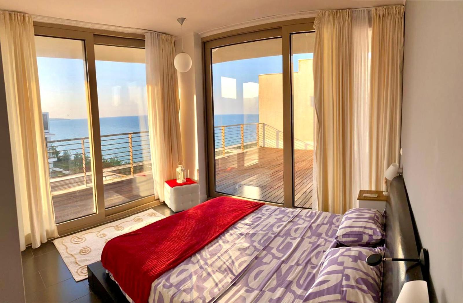 Апартаменты Sea View Penthouse Обзор Экстерьер фото