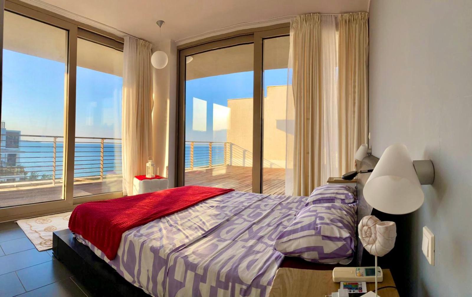 Апартаменты Sea View Penthouse Обзор Экстерьер фото