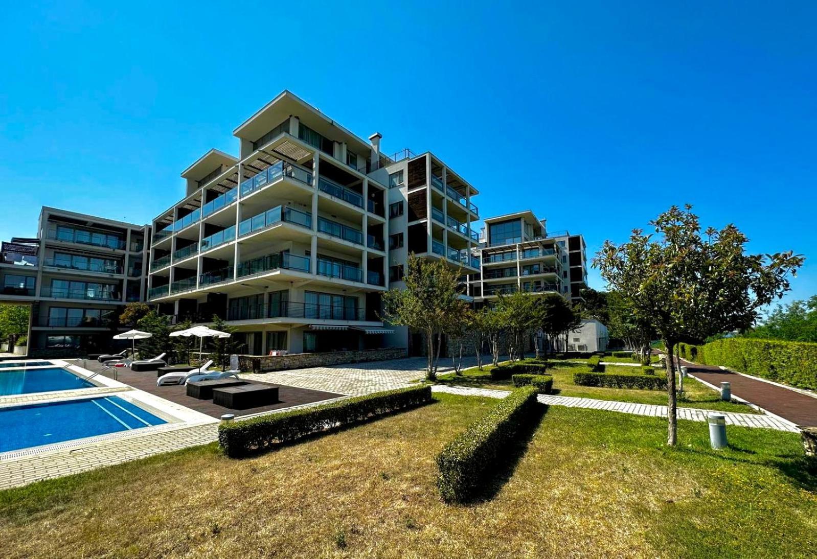 Апартаменты Sea View Penthouse Обзор Экстерьер фото