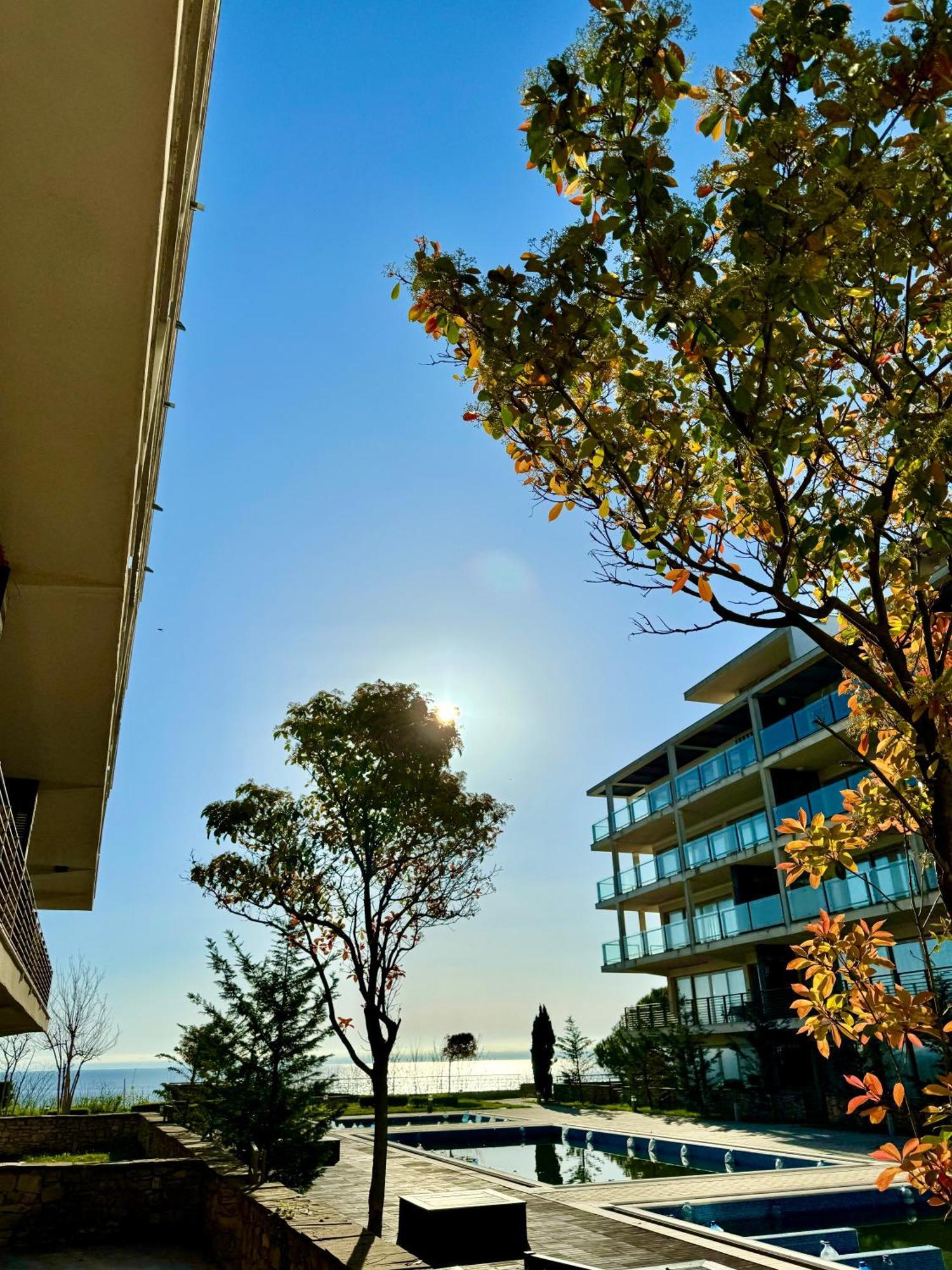Апартаменты Sea View Penthouse Обзор Экстерьер фото
